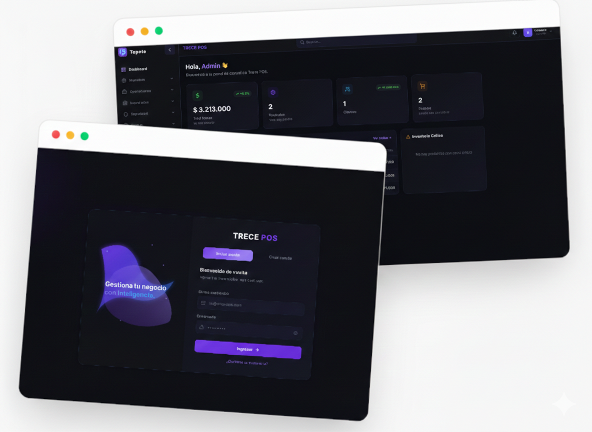 Trece-ERP Collage Interfaz